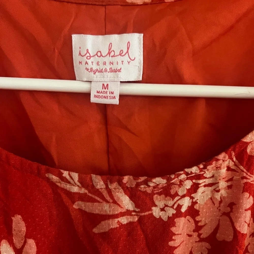 Isabel Maternity Dress Size Medium Floral Dress - Picture 3 of 3